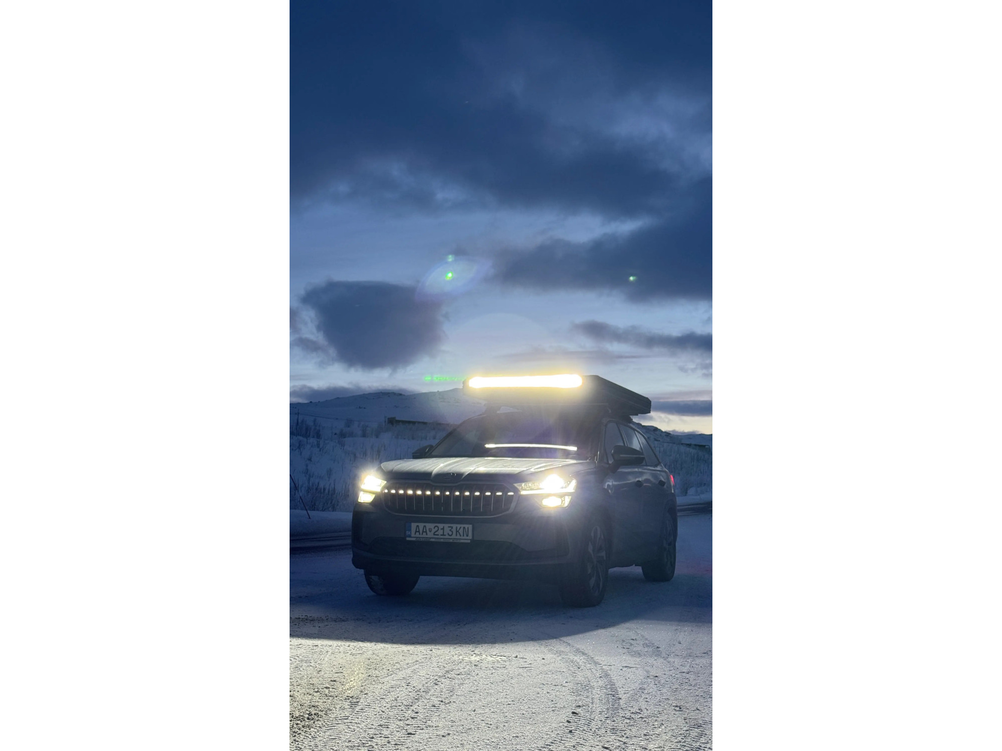 SNAILER® – LED fényhíd 100 cm / 594 W tetősátorhoz