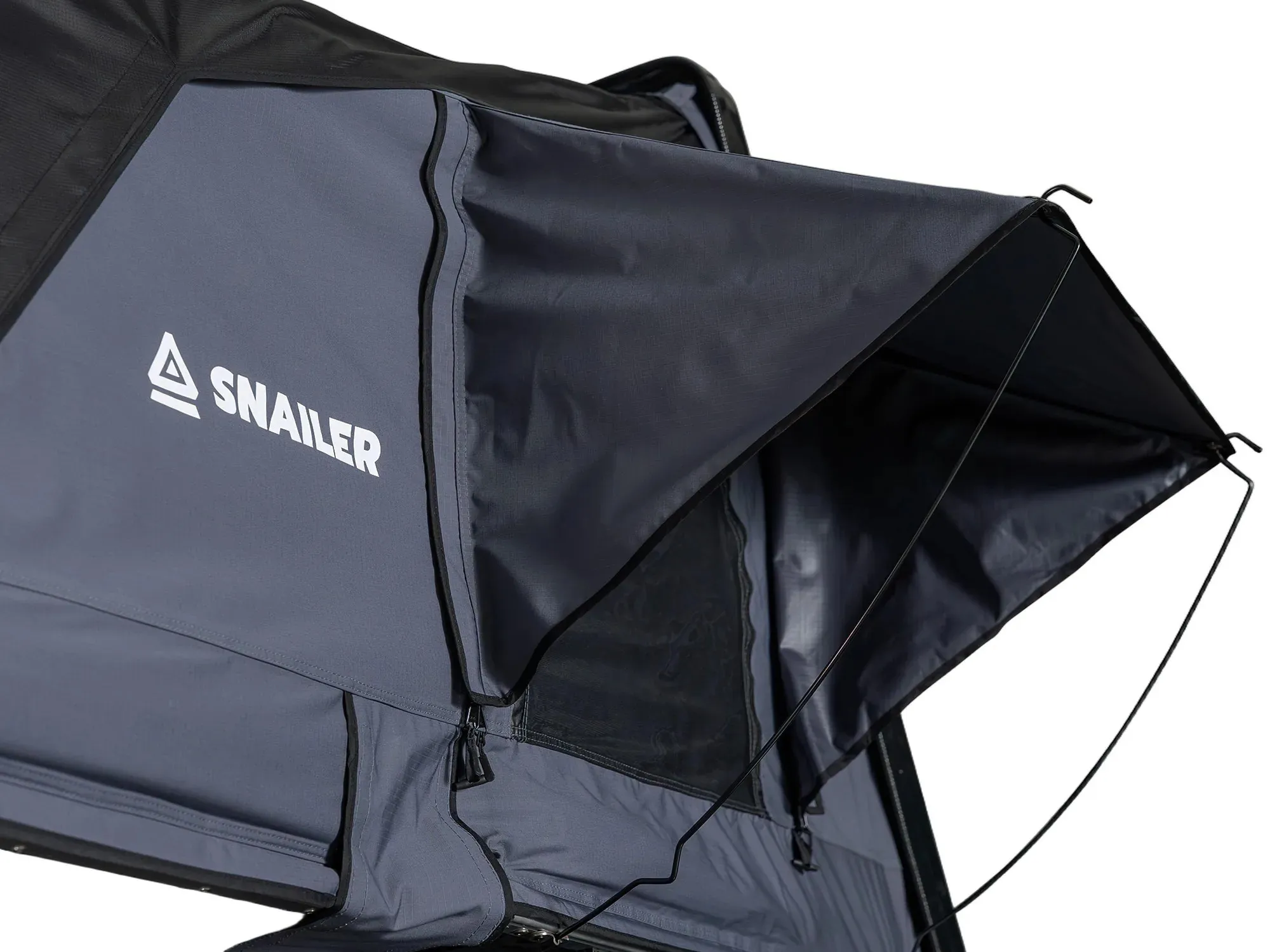 SNAILER® Abis - keményhéjú, oldalra nyíló tetősátor
