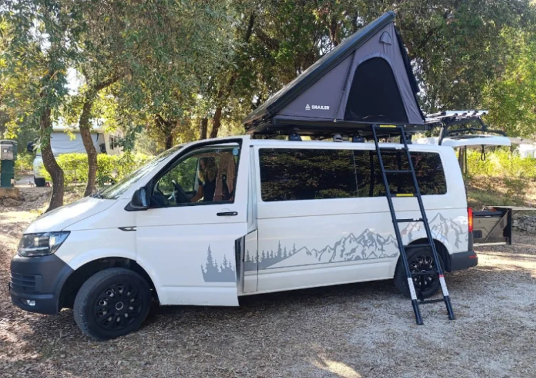 Snailer Alduo tetosator Volkswagen Transporter jarmuvon - vasarloi foto innen: Szlovakia